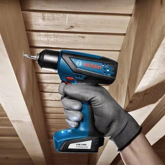 Bosch Furadeira e Parafusadeira GSR 1000 Smart 12V com Kit de Acessórios e Carregador Bivolt - Imagem 7