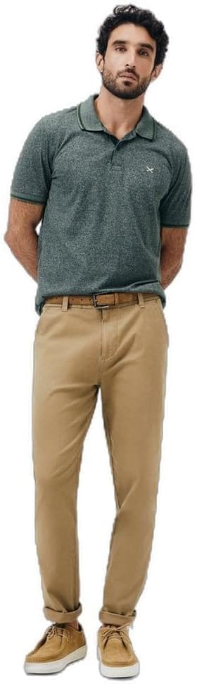 Calça Chino Masculina Hering Azul Marinho – Elegância e Conforto para o Dia a Dia - Imagem 3