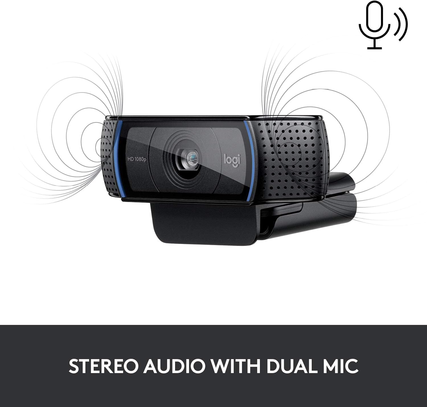 Webcam Logitech C920s Full HD 1080p com Microfone Estéreo e Tampa de Privacidade - Imagem 3