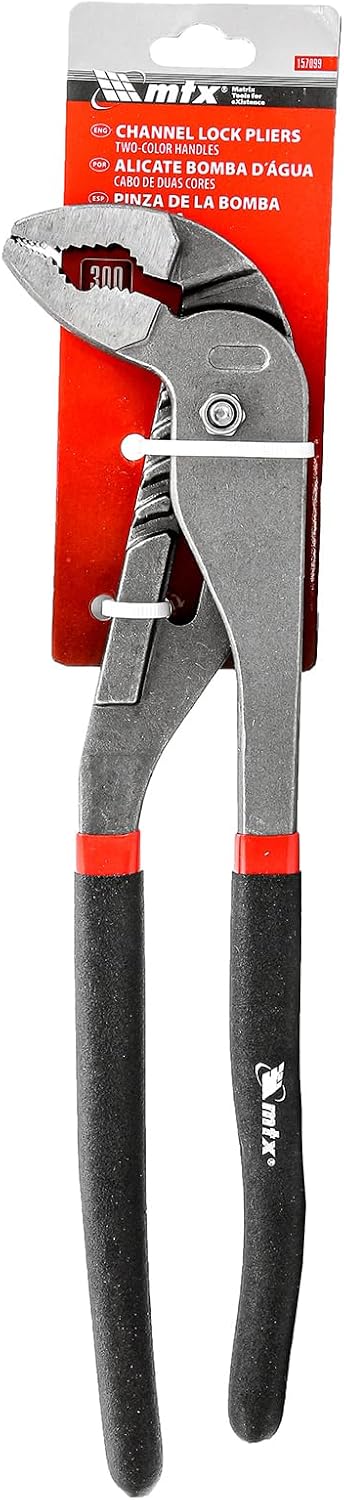 Alicate Bomba D Água MTX 12 Polegadas para Hidráulica e Reparos Profissionais 300mm - Imagem 2