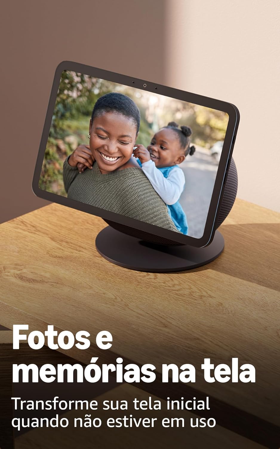 Echo Show 8 (Geração Mais Recente) com Alexa, Tela HD 8,7", Áudio Espacial e Hub de Casa Inteligente - Imagem 3