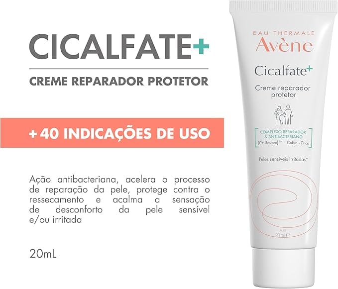 Avène Cicalfate+ Creme Reparador Facial 20ml para Pele Irritada e Sensibilizada - Imagem 6