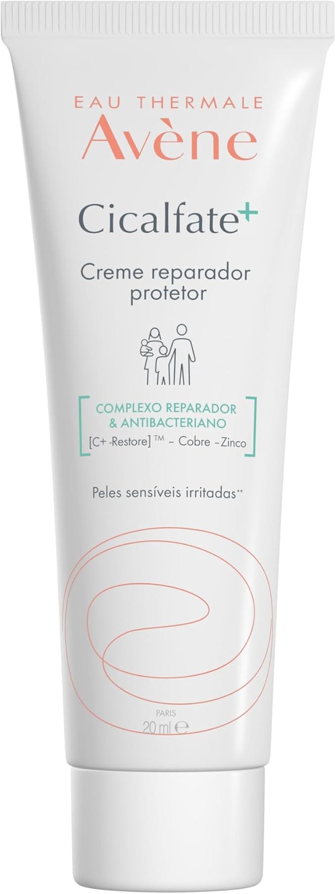 Avène Cicalfate Creme Reparador Facial para pele irritada e sensibilizada 20ml