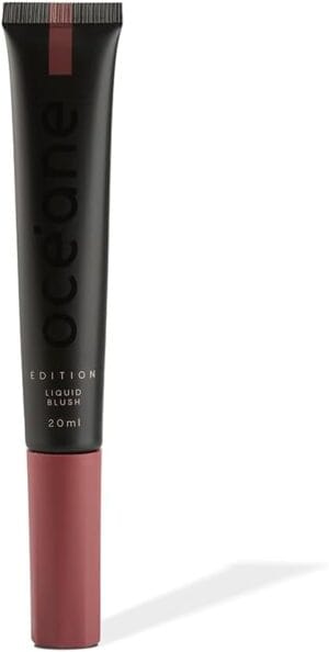 Blush Líquido Océane Raspberry alta pigmentação com vitamina E e acabamento natural