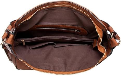 Bolsa Tote Feminina URQUEEN Grande em Couro PU com Alça Transversal Removível - Imagem 3