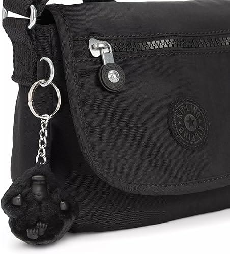 Bolsa Transversal Feminina Kipling Sabian Mini Preta Original - Imagem 3