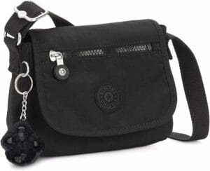 Bolsa Transversal Kipling Sabian Mini Preta Feminina Original