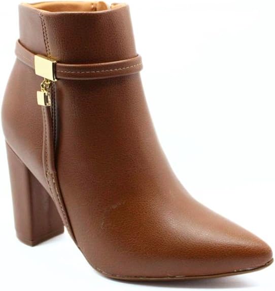 Bota Vizzano Zurique Cano Baixo Marrom