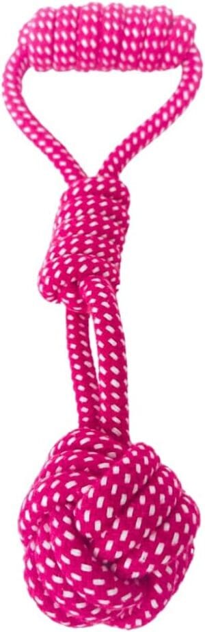 Brinquedo de Corda Rope Catchball Chalesco para cães resistente