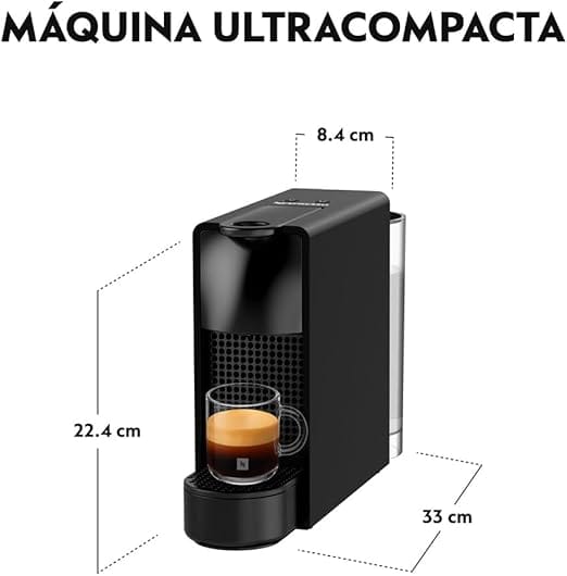 Cafeteira Expresso Nespresso Essenza Mini Preta 220V Original - Imagem 7
