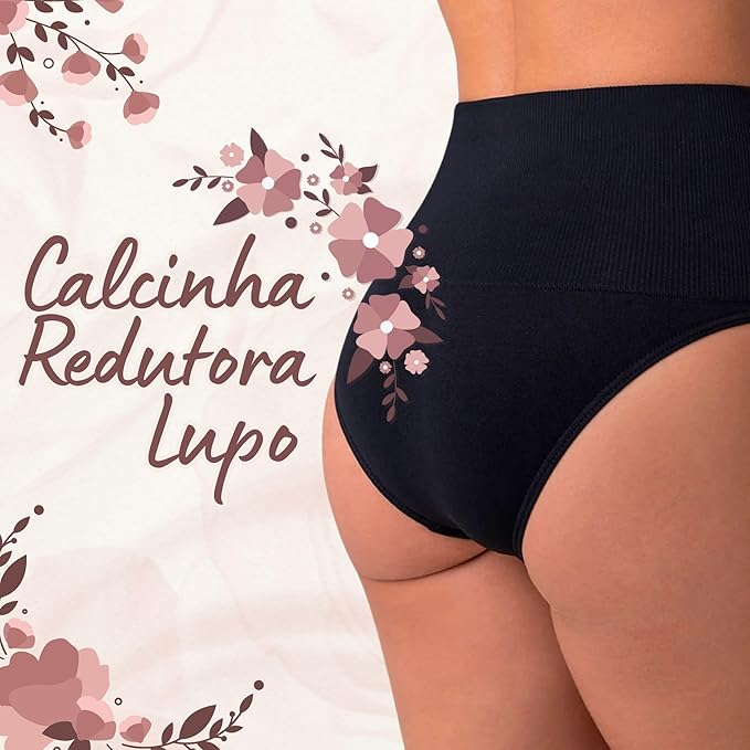 Calcinha Modeladora Sem Costura Lupo 41000-001 Microfibra: conforto, modelagem e discrição para o dia a dia - Imagem 5