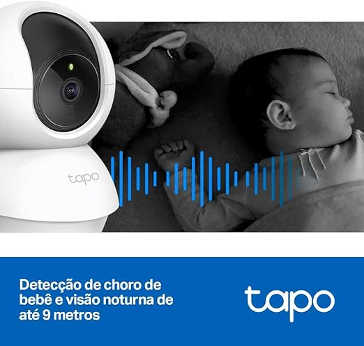Câmera de Segurança Wi-Fi TP-Link Tapo C200 360° Full HD 1080p com Visão Noturna e Detecção de Movimento - Imagem 6