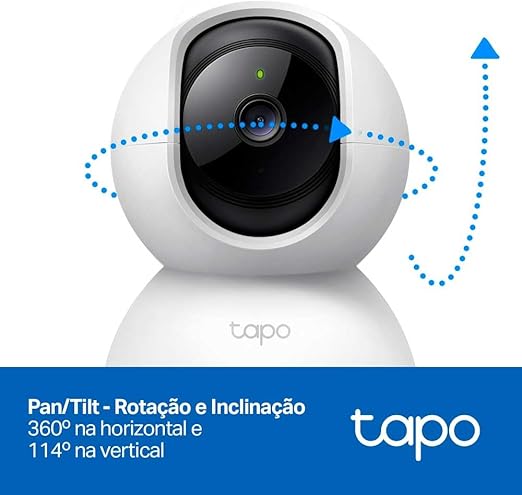 Câmera de Segurança Wi-Fi TP-Link Tapo C200 360° Full HD 1080p com Visão Noturna e Detecção de Movimento - Imagem 7