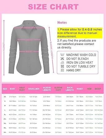 Camisa Social Feminina Manga Longa Branca Siliteelon - Imagem 2