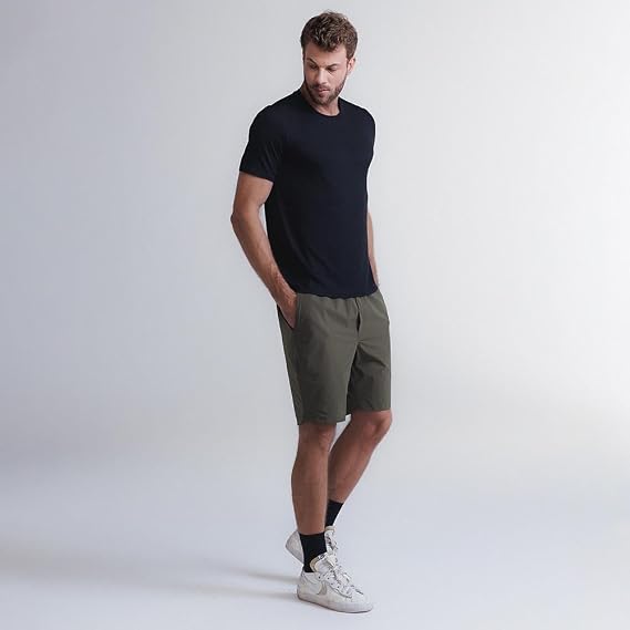Camiseta Insider Daily T-Shirt Masculina Preta: tecnologia, conforto e elegância para o dia a dia - Imagem 3