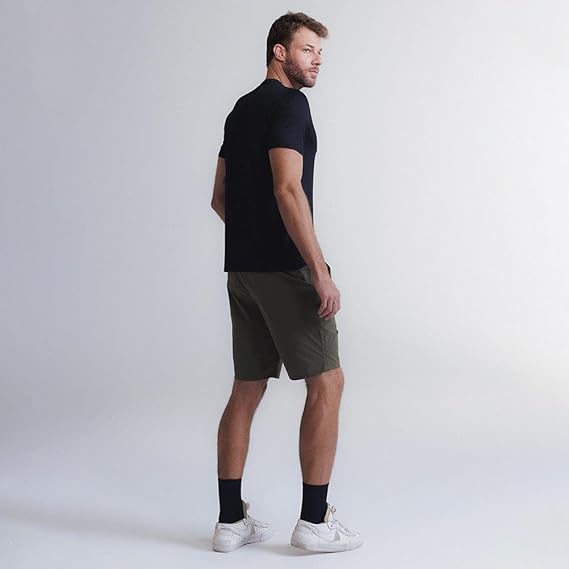 Camiseta Insider Daily T-Shirt Masculina Preta: tecnologia, conforto e elegância para o dia a dia - Imagem 7