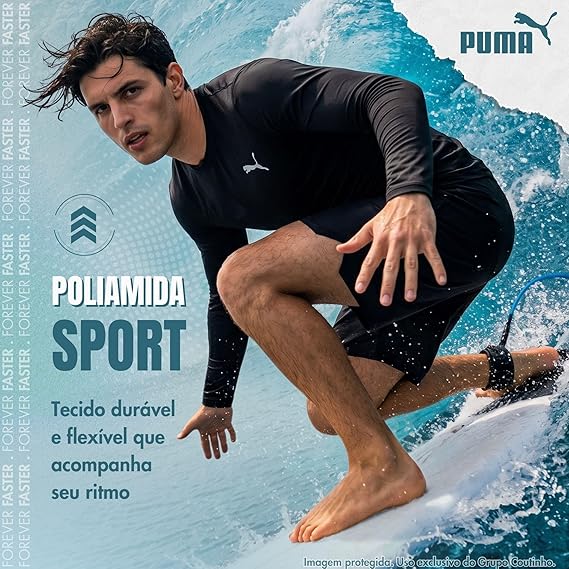 Camiseta Térmica Puma Manga Longa Proteção UV 50+: desempenho, proteção e conforto para atividades ao ar livre - Imagem 3