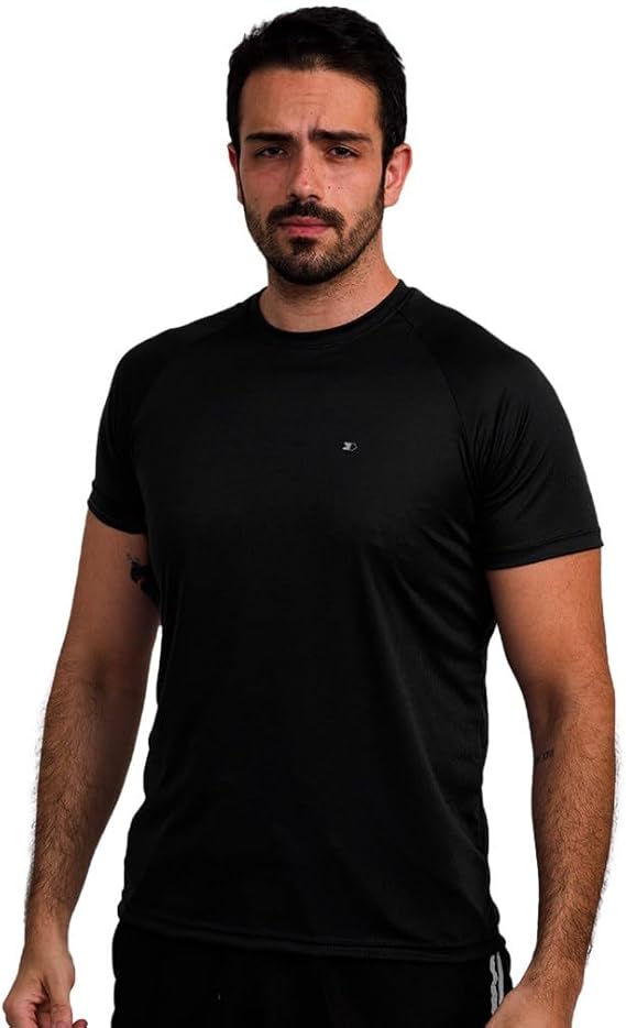 Kit 4 Camisetas Dry Fit Sandrini Masculina Academia Treino UV: conforto, tecnologia e desempenho para o dia a dia - Imagem 9