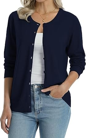 cardigã feminino 100% algodão