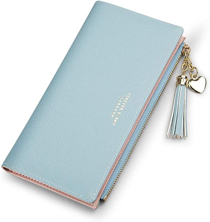 Carteira Feminina Longa Valentoria com Zíper e Tassel: elegância minimalista e grande capacidade para o dia a dia - Imagem 10