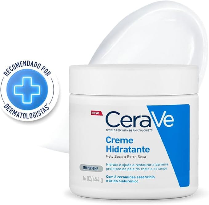 CeraVe Creme Hidratante Corporal 454g com Ceramidas e Ácido Hialurônico - Imagem 5