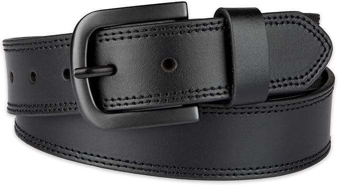Cinto Masculino Dickies Couro Preto Casual Premium - Imagem 8