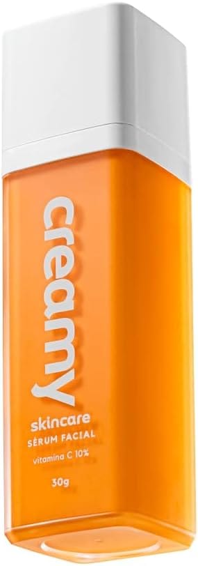 Creamy Vitamina C 10% sérum facial antioxidante clareador 30ml