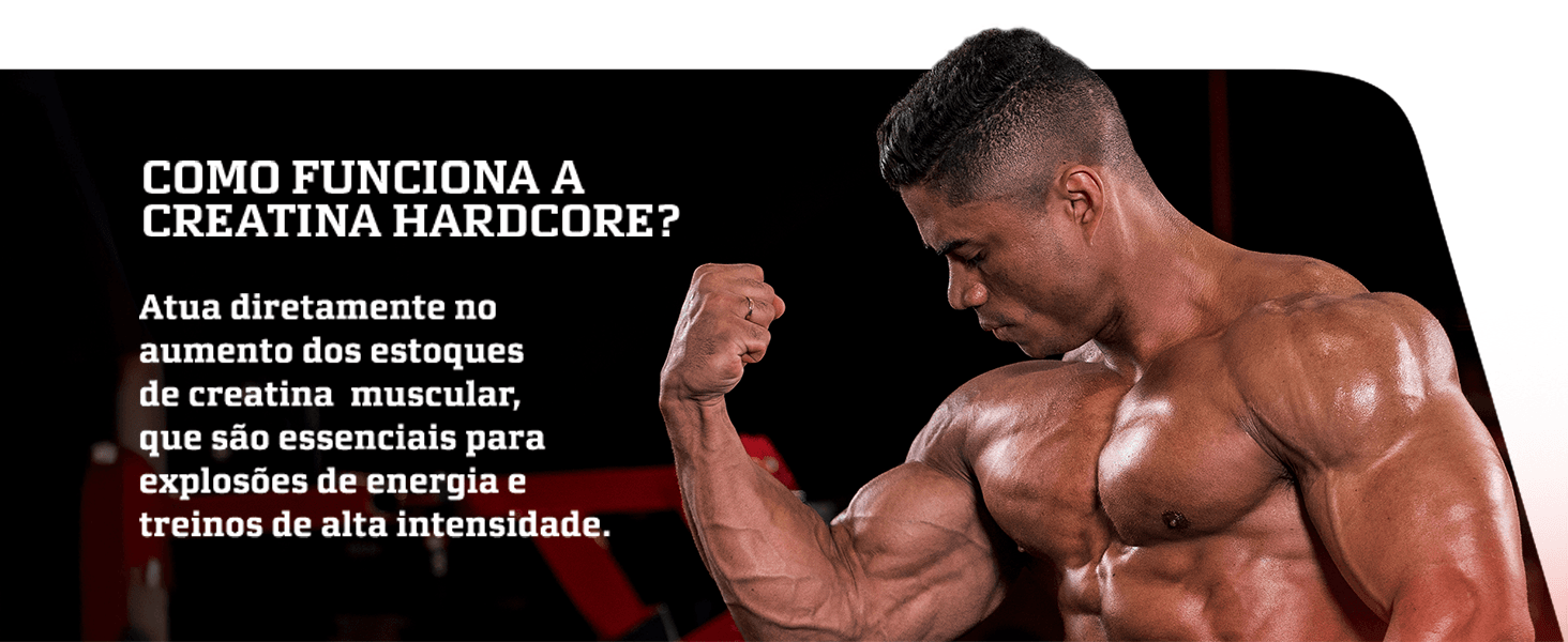 Creatina Hardcore Integralmédica 120 Cápsulas 100% Pura Monohidratada - Imagem 2