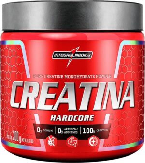 Creatina Monohidratada Hardcore Integralmedica 300g 100% Pura
