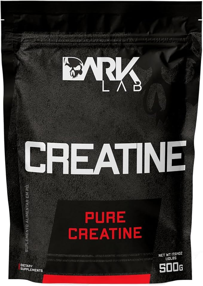 Creatina Pura Dark Lab 500g Monohidratada 100% Pureza Sem Sabor - Imagem 5