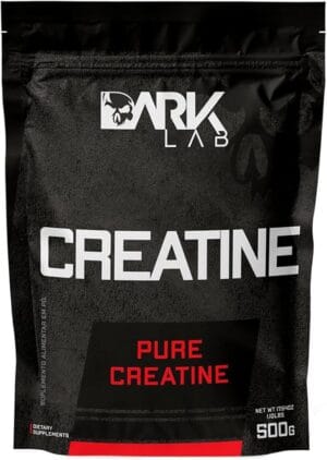Creatina Pura Dark Lab 500g suplemento monohidratado para força e crescimento muscular