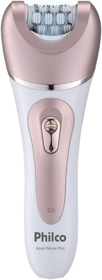 Depilador Philco Aqua Deluxe Plus sem fio 9 em 1 resistente à água para cuidados pessoais femininos