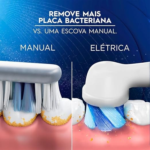 Escova de Dente Elétrica Oral-B PRO Clean com Cabeça Redonda e Timer 2 Minutos - Imagem 9