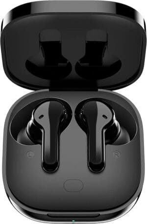 Fone Bluetooth QCY T13 sem fio com Bluetooth 5.1 e bateria de até 40 horas