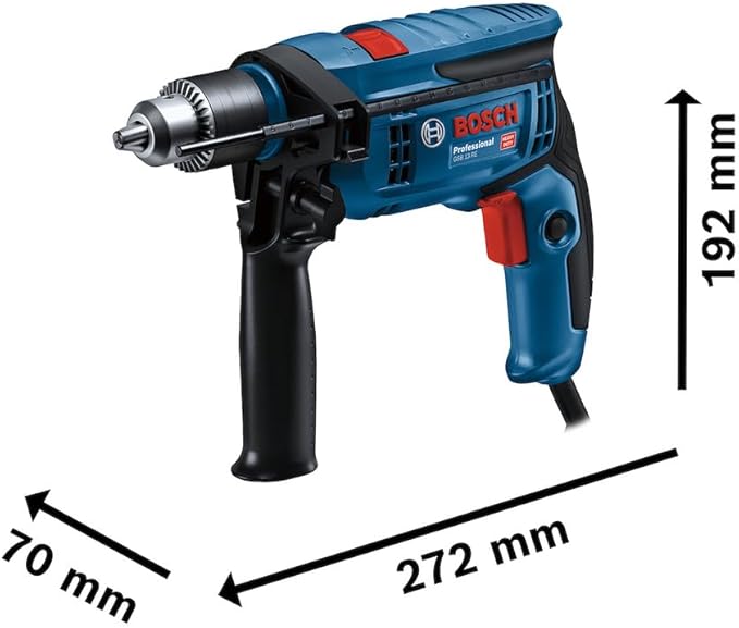 Bosch Furadeira de Impacto GSB 13 RE-M 750W com Maleta Profissional - Imagem 12