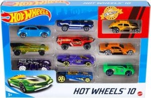 Hot Wheels Pacote Surpresa 10 Carrinhos conjunto original Mattel com veículos die-cast sortidos