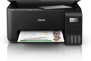 Impressora Multifuncional Epson EcoTank L3250 tanque de tinta colorida Wi-Fi Direct para casa e escritório