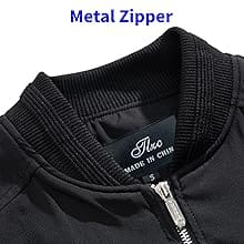 Jaqueta Aviador Masculina TLZC Bomber Slim Fit Corta-Vento Cinza - Imagem 2