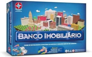 Jogo Banco Imobiliário Estrela clássico de estratégia e negociação para toda a família