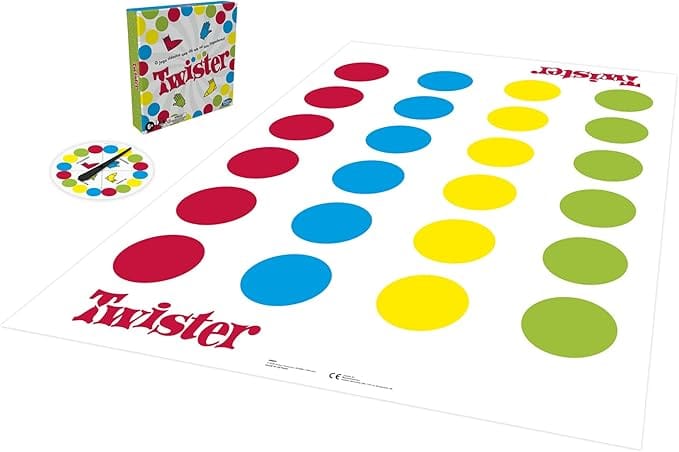 Jogo Twister Hasbro Games Novos Movimentos de Equilíbrio e Diversão - Imagem 7