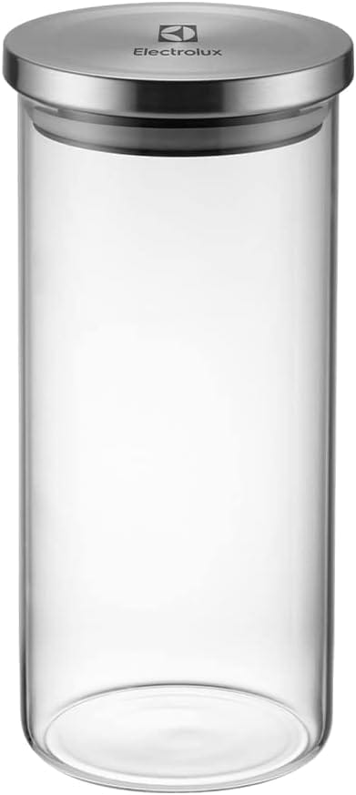 Kit 4 Potes de Vidro Herméticos Electrolux com Tampa em Inox para Mantimentos - Imagem 4