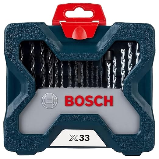 Bosch Kit de Pontas e Brocas X-Line 33 Peças com Maleta para Madeira, Metal e Alvenaria - Imagem 8