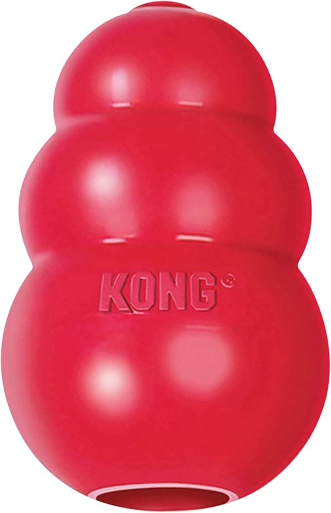 Kong Classic Medium brinquedo interativo para cães com dispenser de petiscos