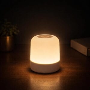 Luminária de Mesa LED Touch Recarregável com 3 Modos de Iluminação Sem Fio para Quarto e Escritório