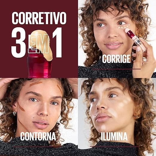 Maybelline Instant Age Rewind Corretivo Líquido Multiuso 120 Light 6ml - Imagem 9
