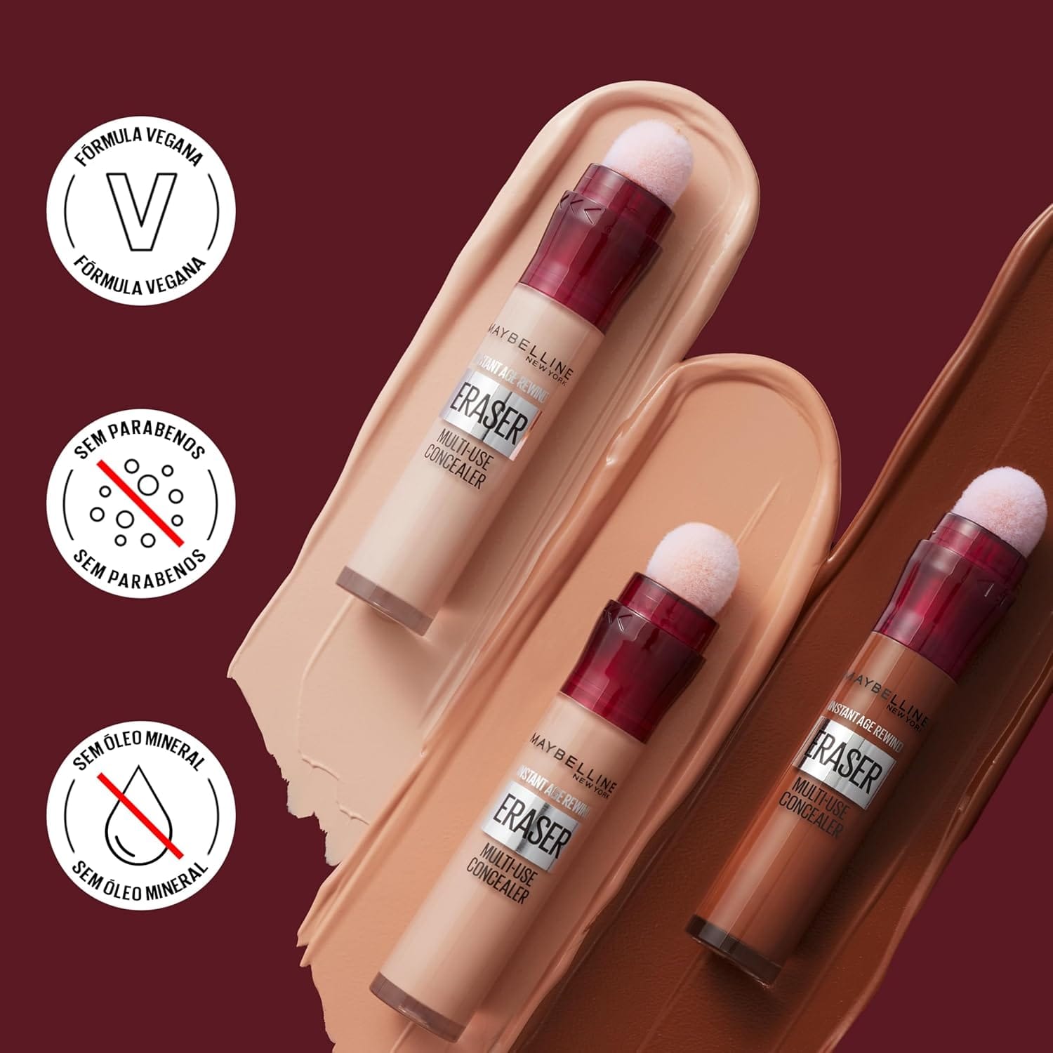 Maybelline Instant Age Rewind Corretivo Líquido Multiuso 120 Light 6ml - Imagem 6