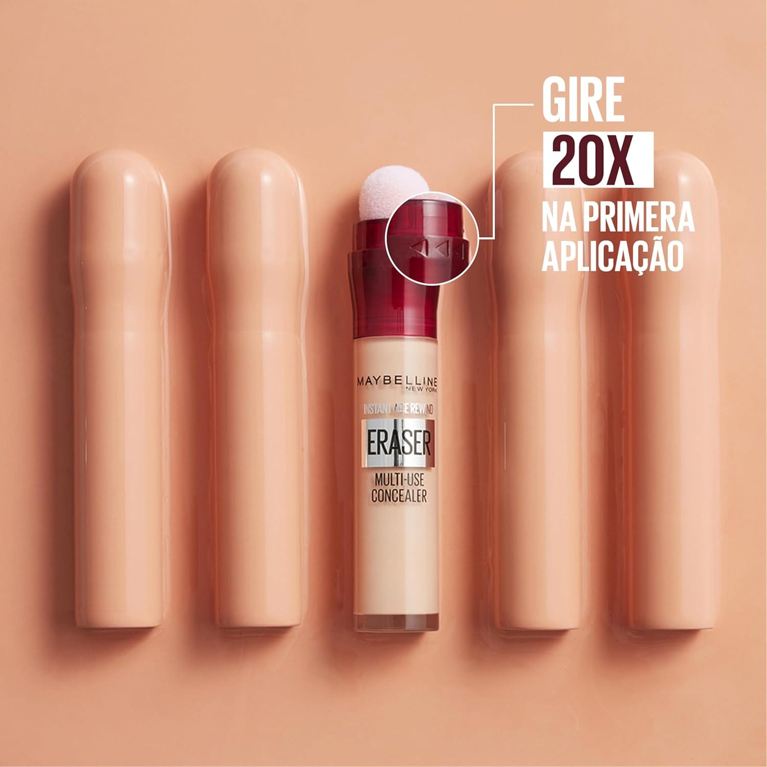 Maybelline Instant Age Rewind Corretivo Líquido Multiuso 120 Light 6ml - Imagem 7