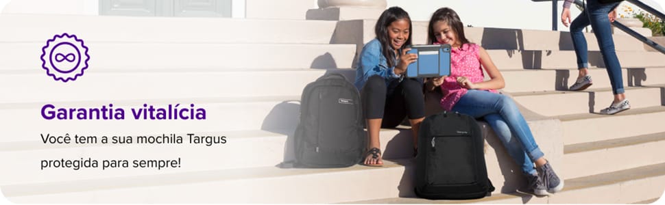 Mochila Executiva Targus Intellect Essentials para Notebook 15.6" Preta - Imagem 2