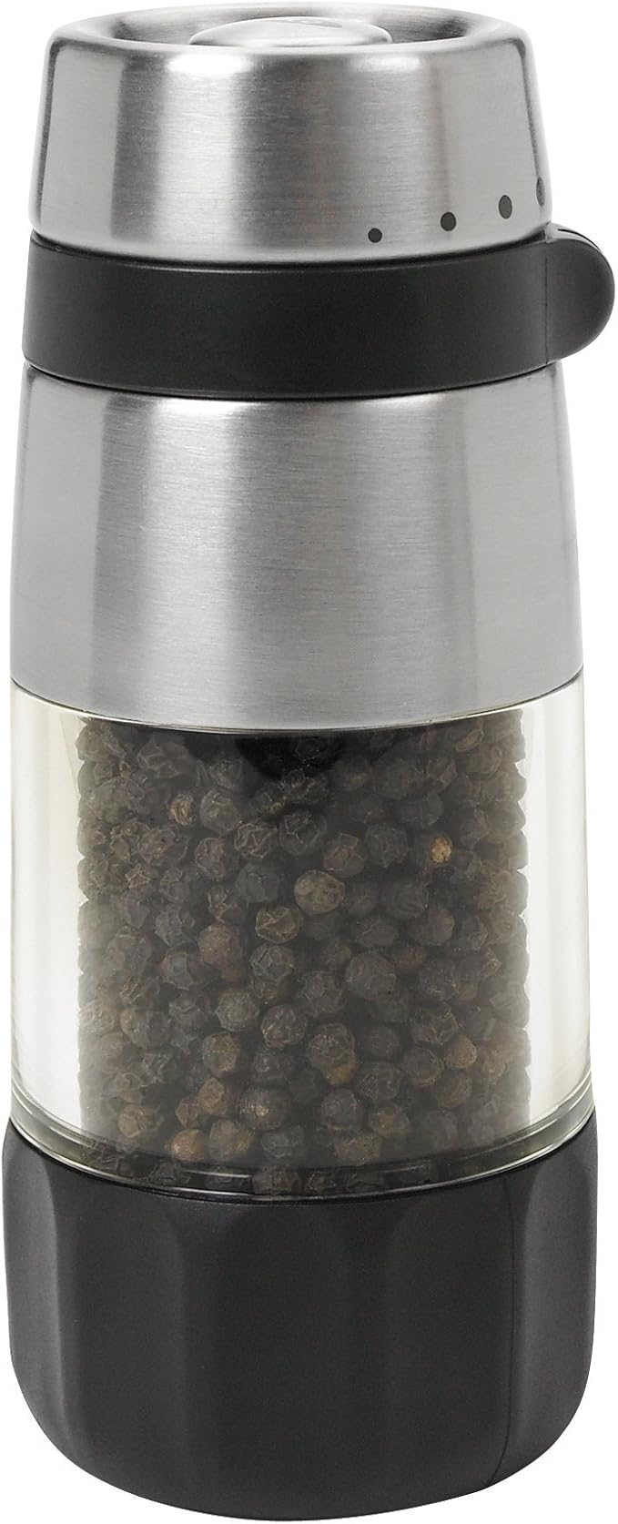 Moedor de Pimenta OXO Good Grips em Aço Inoxidável com Ajuste de Moagem - Imagem 4