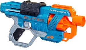 Nerf Elite 2.0 Commander RD-6 lançador de dardos com tambor giratório e 12 dardos oficiais